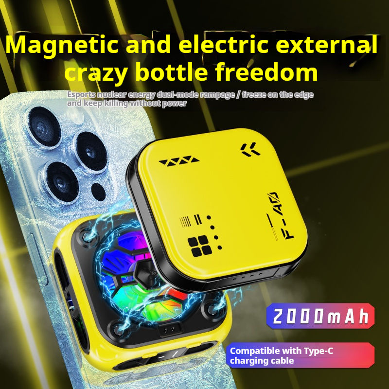 Phone Cooler with Power Bank 2-in-1